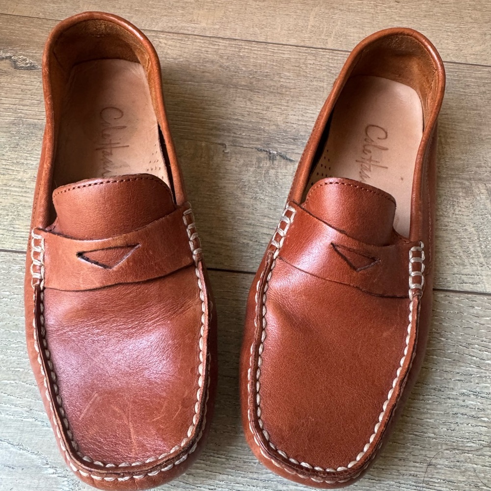 Cole Haan Women's Brown Leather Moccasins